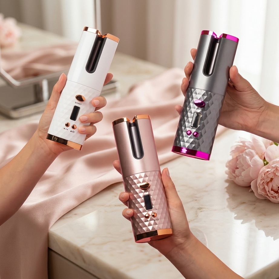 Portable Ceramic Hair Curler 004