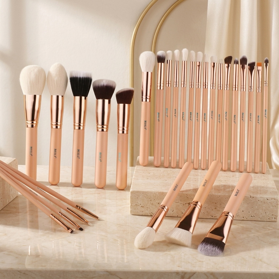 Premium Pink Makeup Brush Set 005