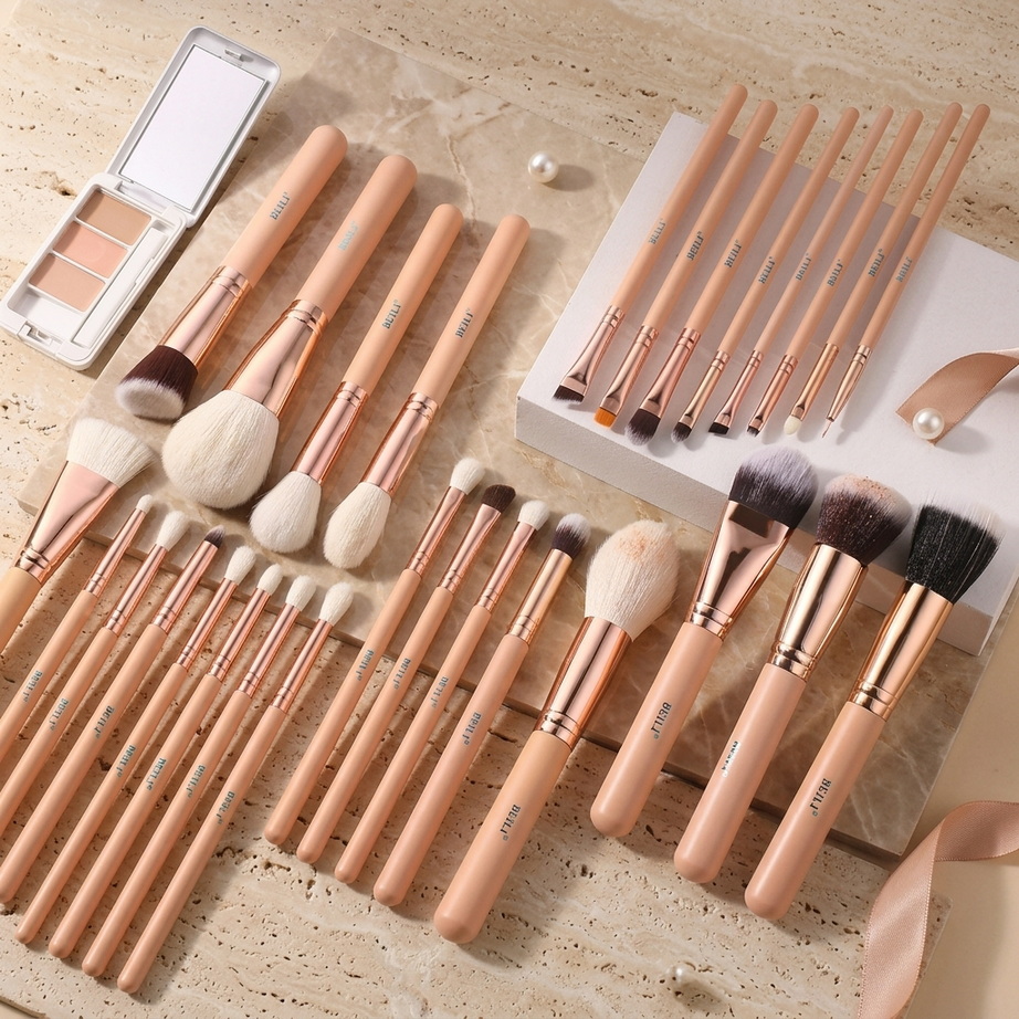 Premium Pink Makeup Brush Set 006