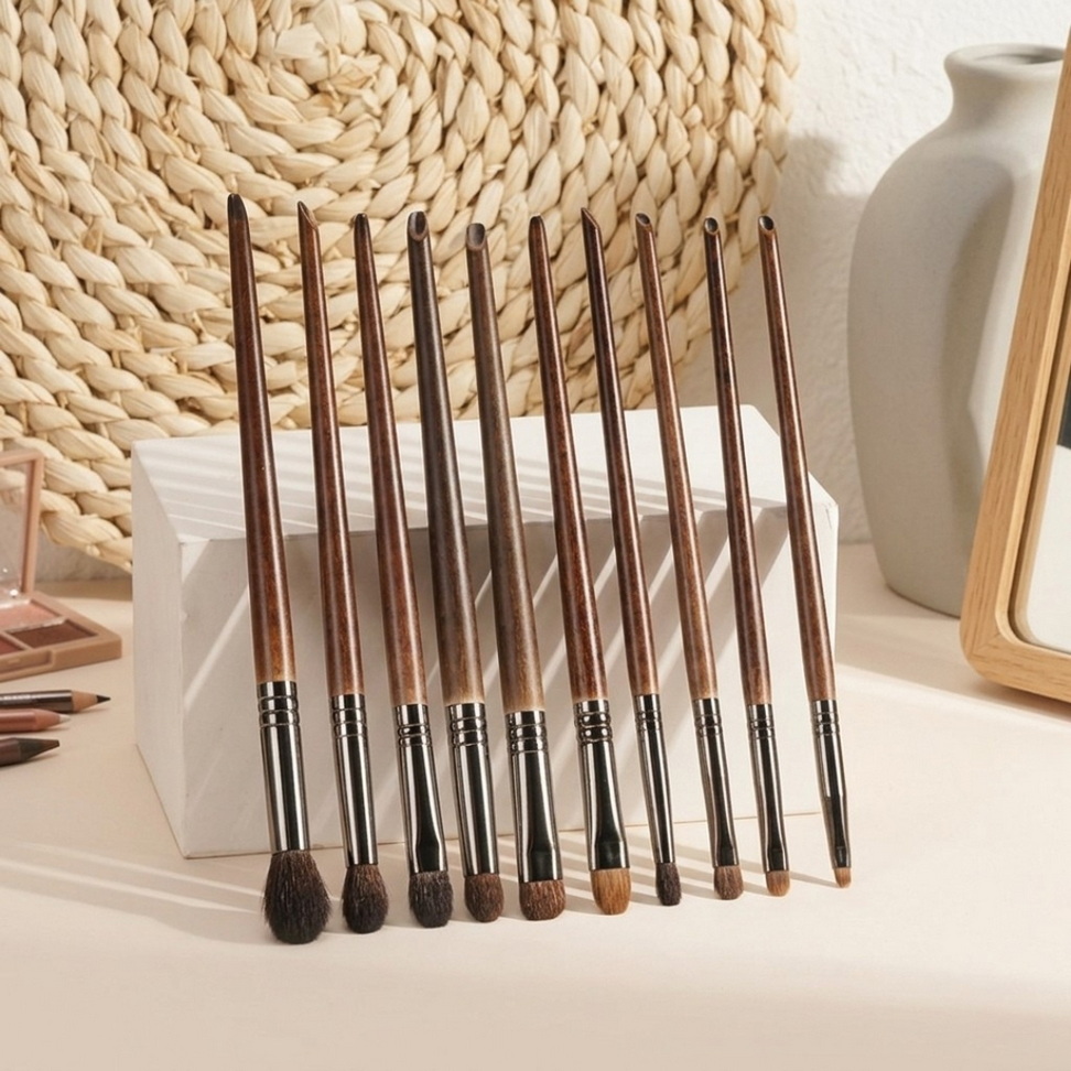 10-Piece Eye Makeup Brush Set Makeup Set : 10Pcs 10-Piece Eye Makeup Brush Set Makeup Set : 10Pcs