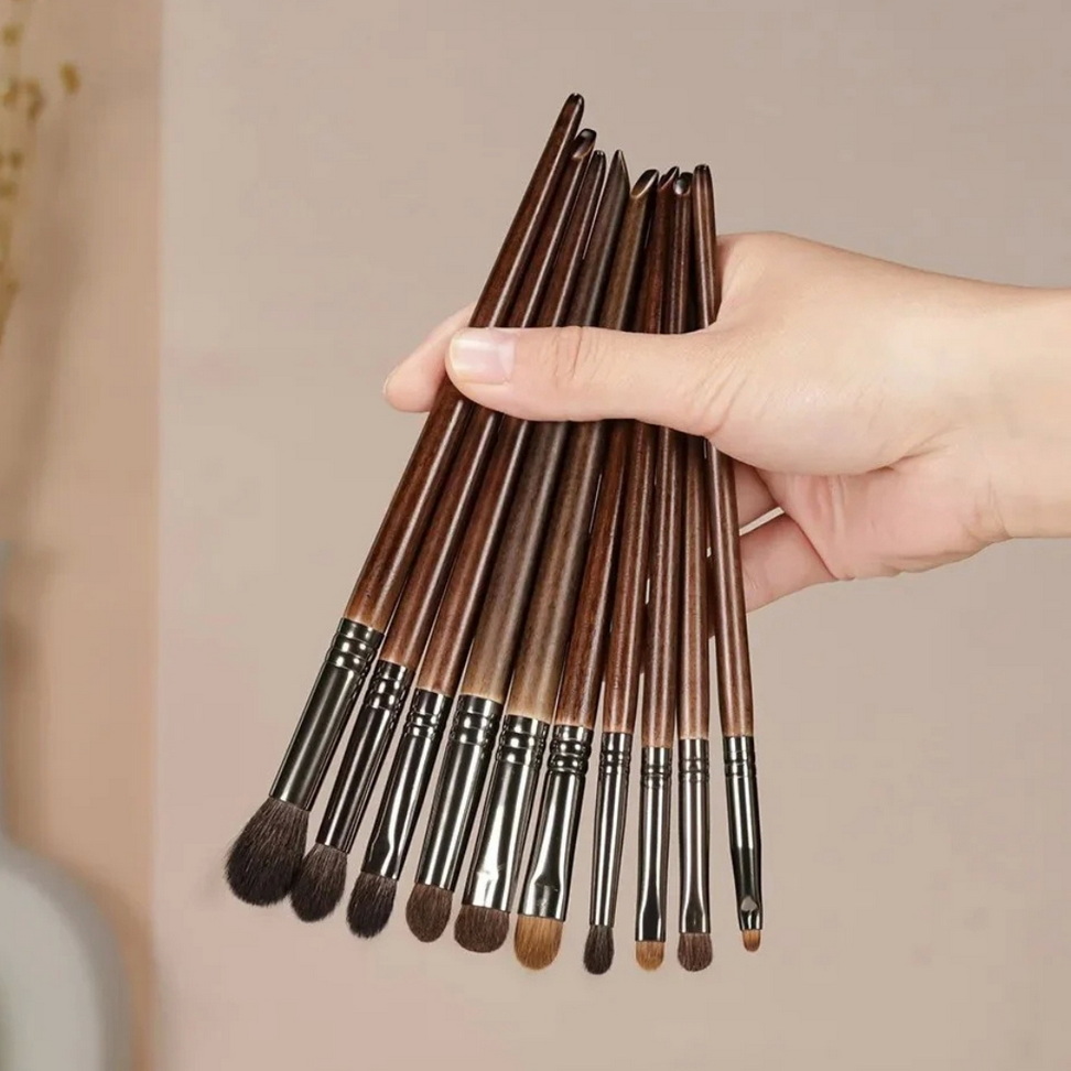 10-Piece Eye Makeup Brush Set Makeup Set : 10Pcs 10-Piece Eye Makeup Brush Set Makeup Set : 10Pcs