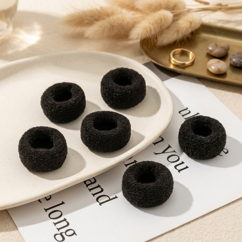 6PCS Trendy Scrunchies 004a
