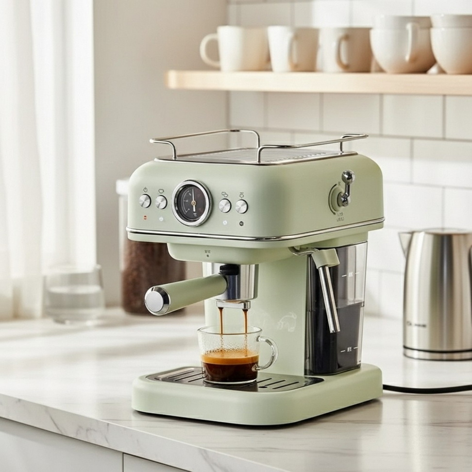 Automatic Espresso Cappuccino Machine Best Deals Coffee Corner High-End Haven Color : Green Automatic Espresso Cappuccino Machine Best Deals Coffee Corner High-End Haven Color : Green