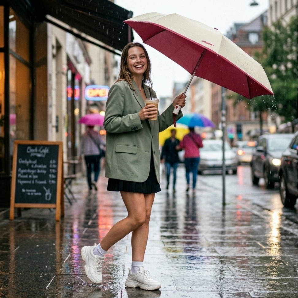 Automatic Folding UV Umbrella 005