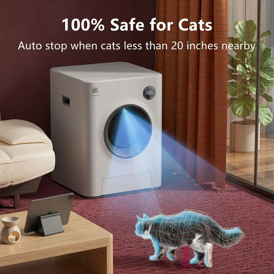 Cat Sandbox Automatic Collector Cat Litter 004