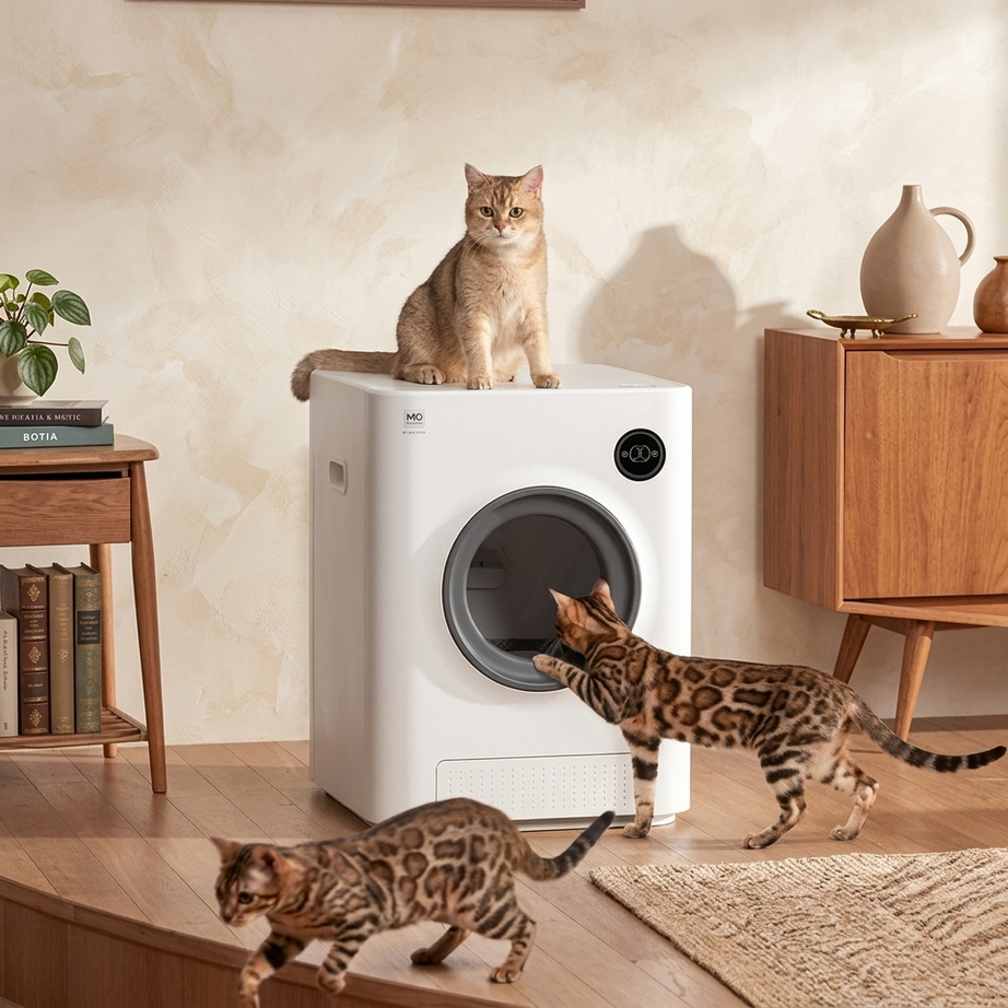 Cat Sandbox Automatic Collector Cat Litter 011