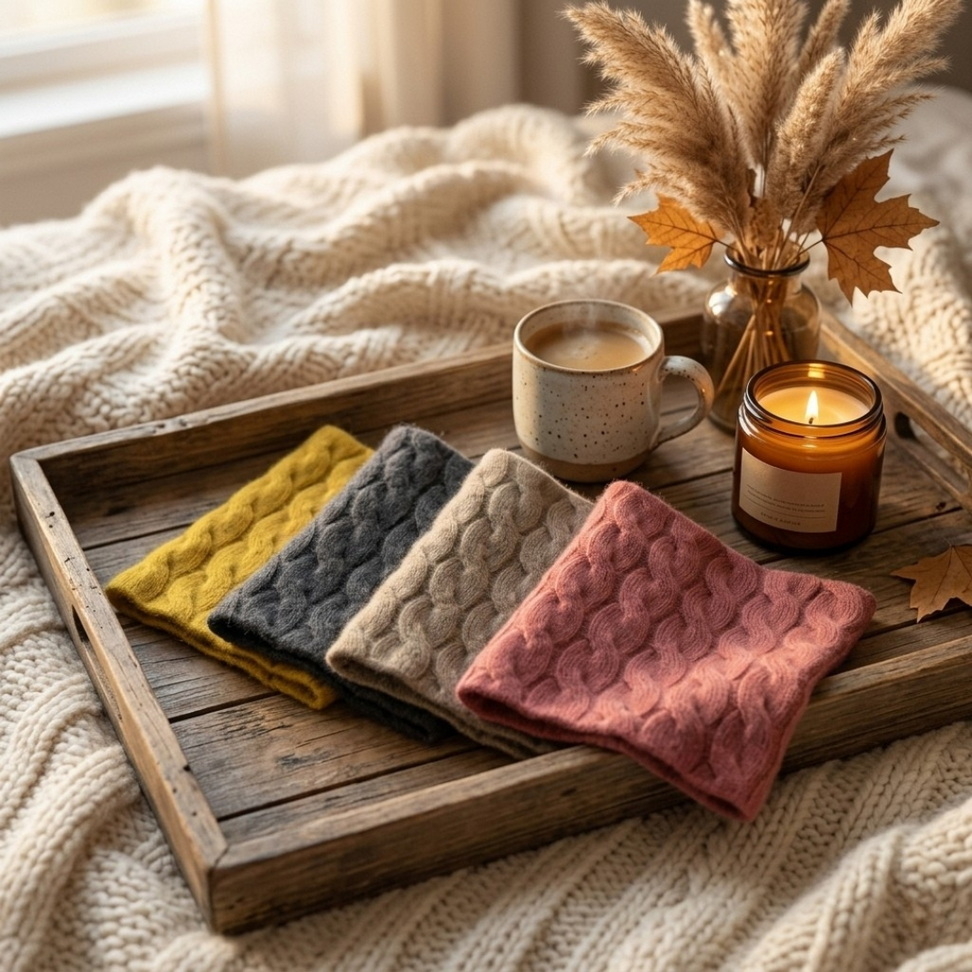 Chic Cashmere Ring Scarf 004