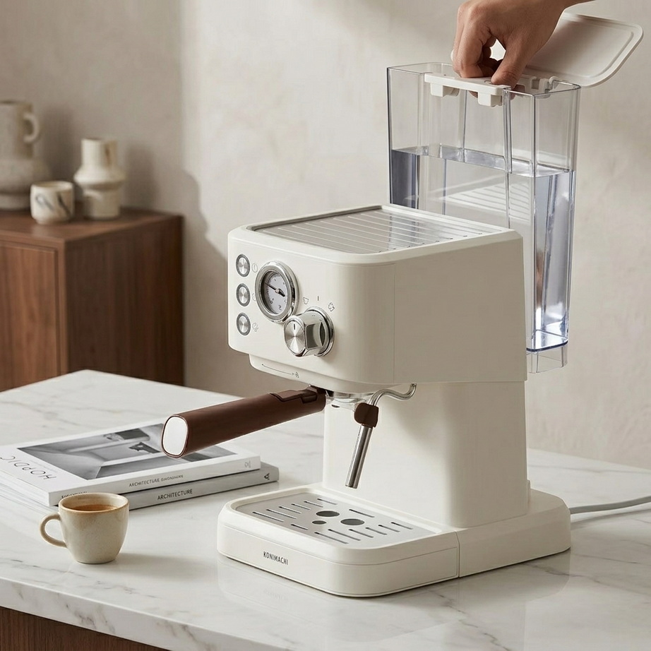 Compact Italian Espresso Coffee Maker 003