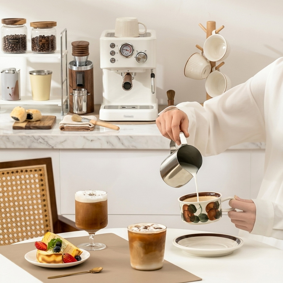 Compact Italian Espresso Coffee Maker 005