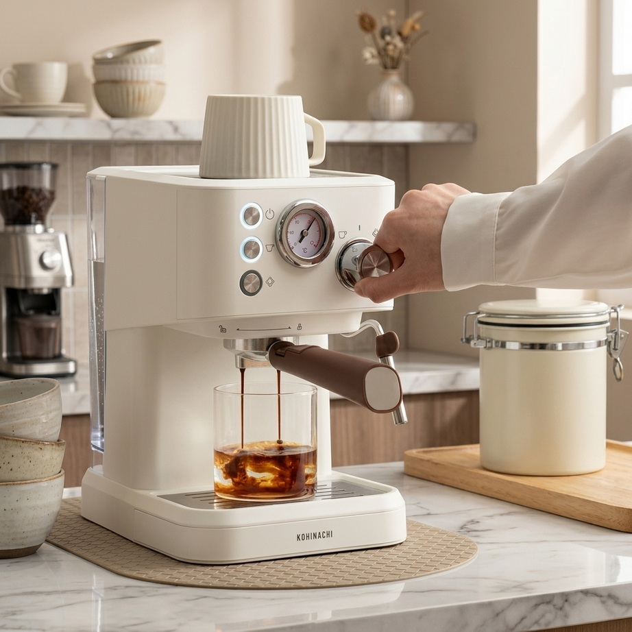 Compact Italian Espresso Coffee Maker 006