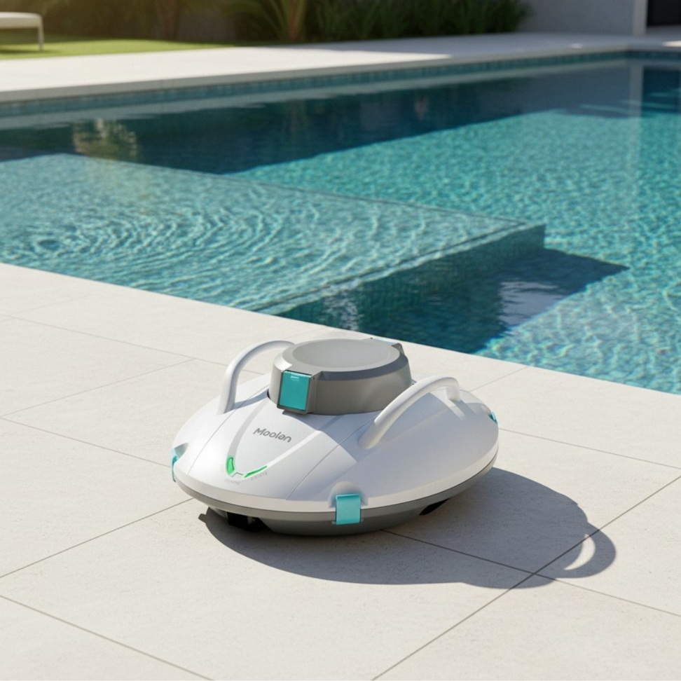 Cordless Robotic Pool Cleaner High-End Haven Pool & Garden Cordless Robotic Pool Cleaner High-End Haven Pool & Garden