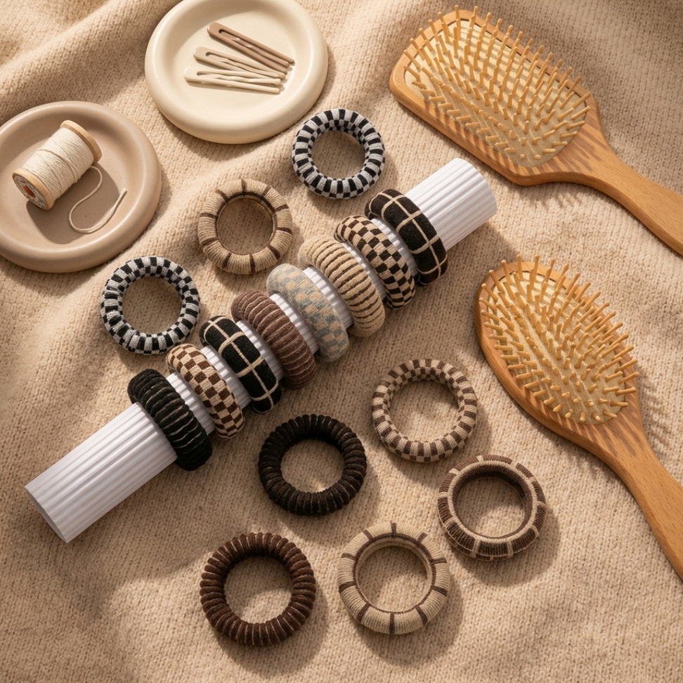 Knitted Lattice Scrunchies Hair Color : Auburn & Beige|Beige & Black Checkered|Beige & Brown|Beige & Brown Checkered|Beige & Gray Checkered|Beige & Light Brown Checkered|Beige Stripes|Black & Beige|Black Striped|Black & White Checkered|Brown & Beige|Brown Strupes|Dark Brown Stiped|Light Brown & Beige|Light Brown Striped Knitted Lattice Scrunchies Hair Color : Auburn & Beige|Beige & Black Checkered|Beige & Brown|Beige & Brown Checkered|Beige & Gray Checkered|Beige & Light Brown Checkered|Beige Stripes|Black & Beige|Black Striped|Black & White Checkered|Brown & Beige|Brown Strupes|Dark Brown Stiped|Light Brown & Beige|Light Brown Striped