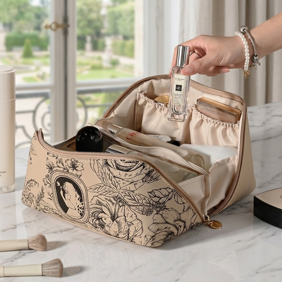 Large Capacity Waterproof Travel Makeup Organizer 001