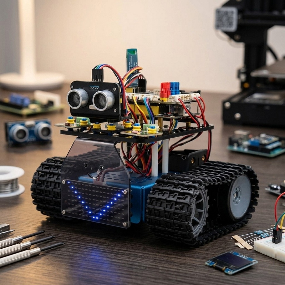 Mini Smart Tank Robot 004