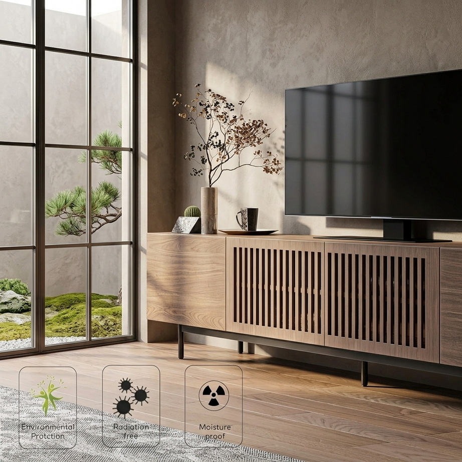 Modern Chic 2M Lowboard TV Stand 005