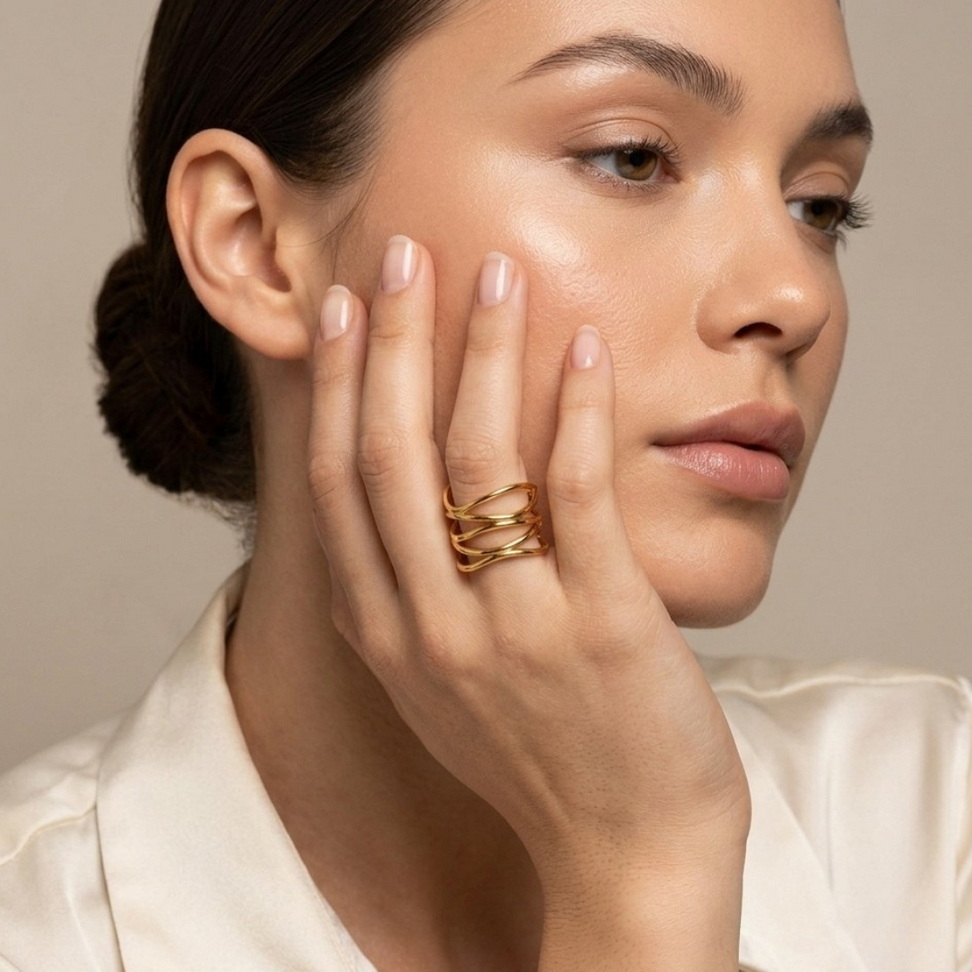 Multi-Layer Hollow Ring 001