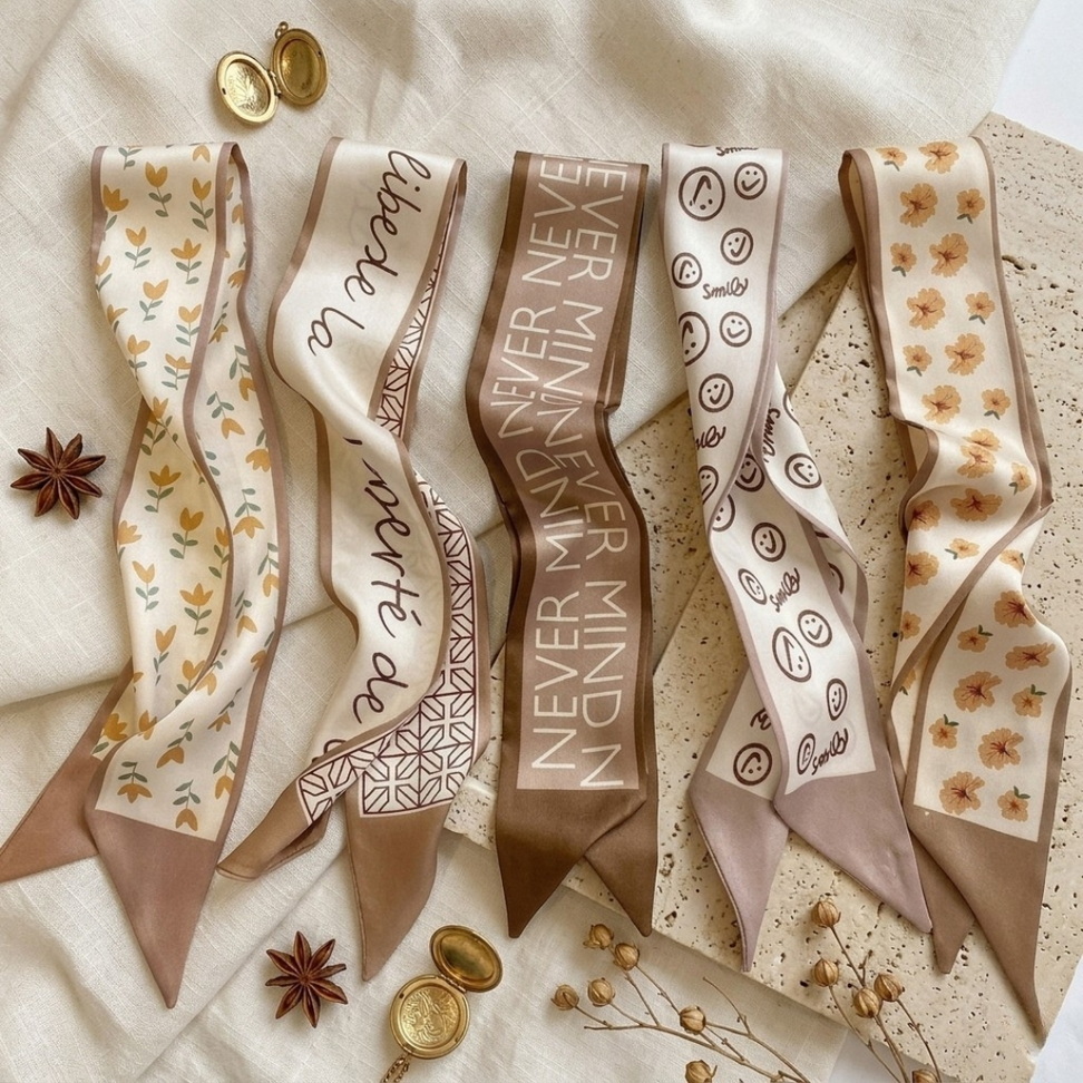 Nude Silk Hair Band 006