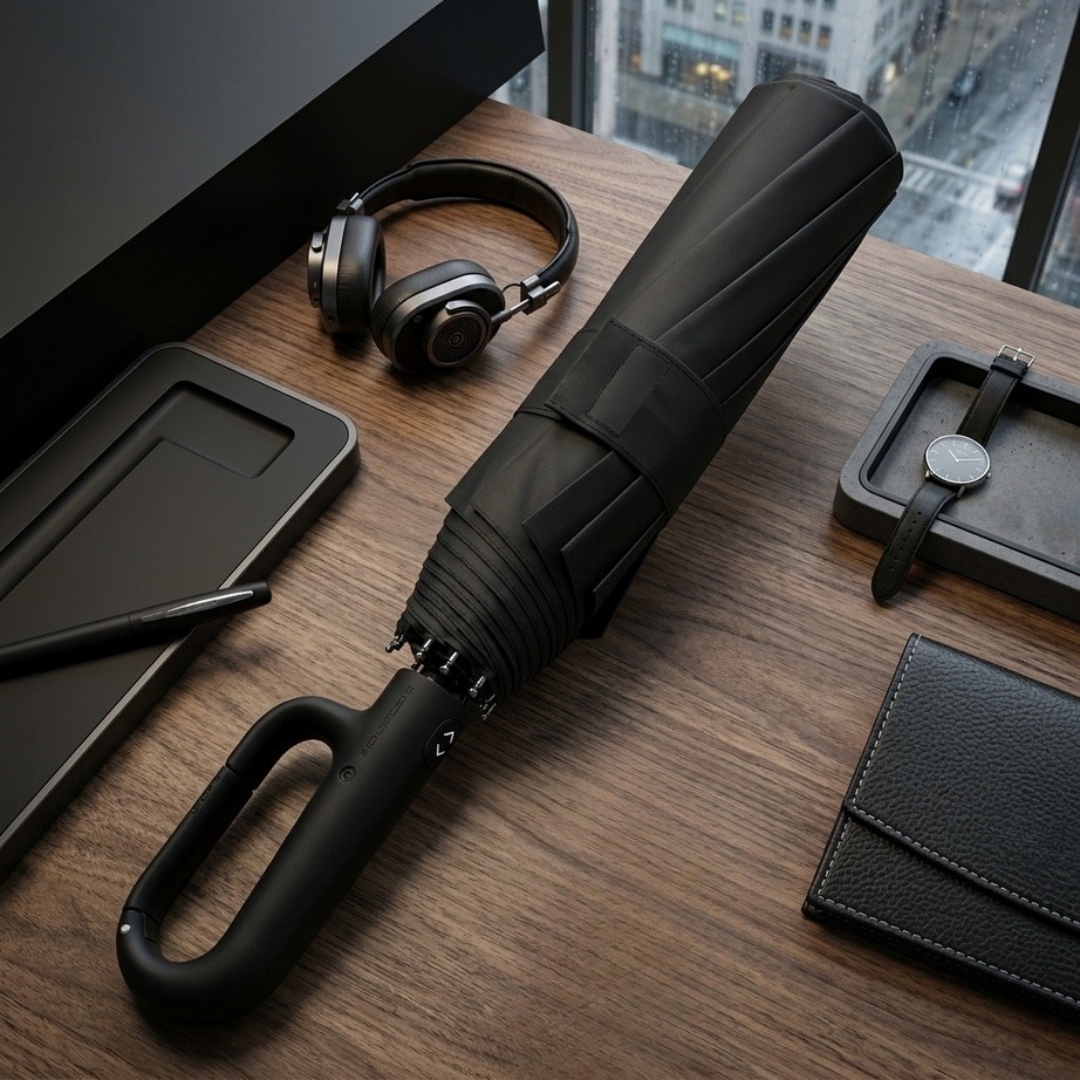 Portable Automatic Windproof Umbrella 002