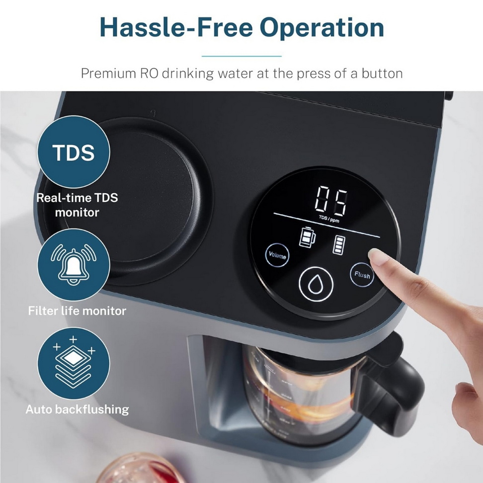 Portable Reverse Osmosis Purifier – Pure Water Anywhere Best Deals Gadgets Color : Blue Portable Reverse Osmosis Purifier - Pure Water Anywhere Best Deals Gadgets Color : Blue