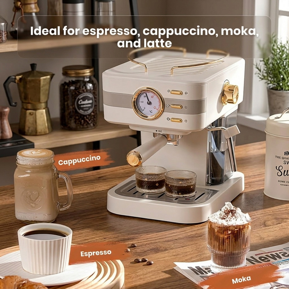Premium Espresso and Cappuccino Maker 001