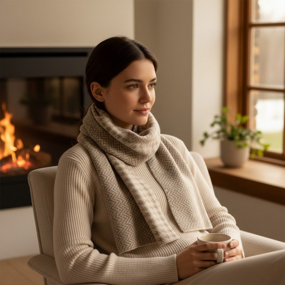 Pure Cashmere Winter Scarf Scarves Color : Beige|Black Pure Cashmere Winter Scarf Scarves Color : Beige|Black