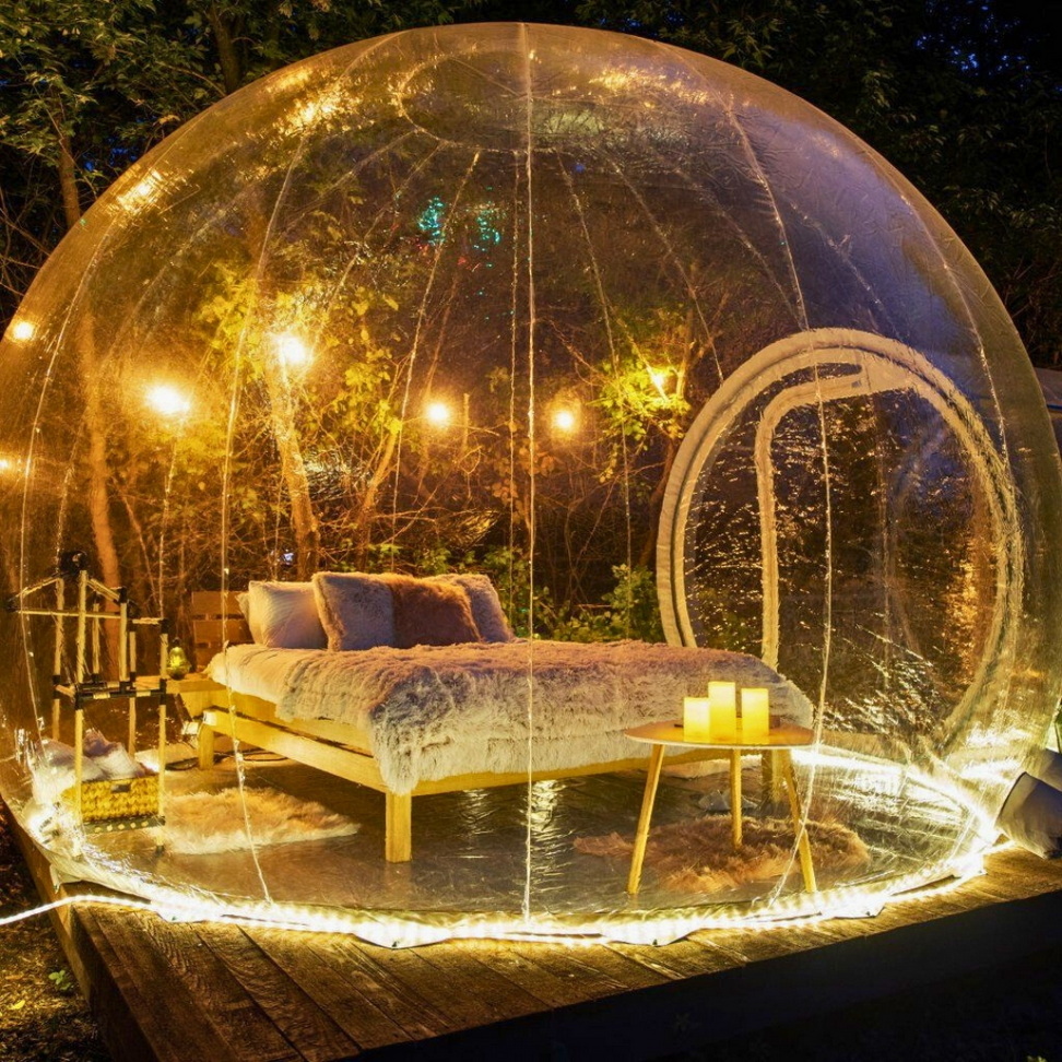 See-Through Starview Bubble Camping Tent High-End Haven Pool & Garden See-Through Starview Bubble Camping Tent High-End Haven Pool & Garden