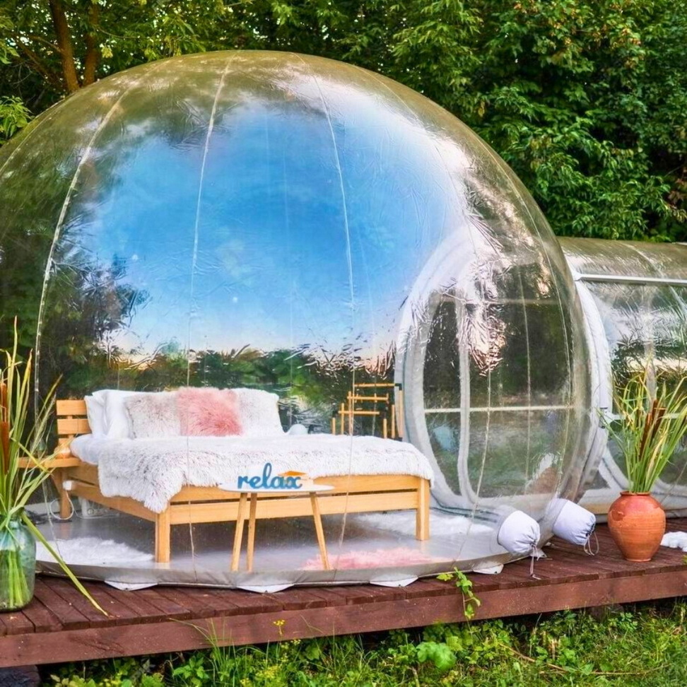 See-Through Starview Bubble Camping Tent High-End Haven Pool & Garden See-Through Starview Bubble Camping Tent High-End Haven Pool & Garden