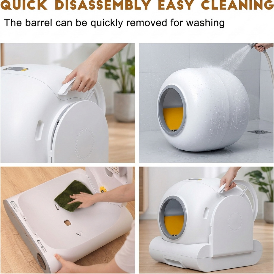 Smart Self-Cleaning Cat Litter Box 004