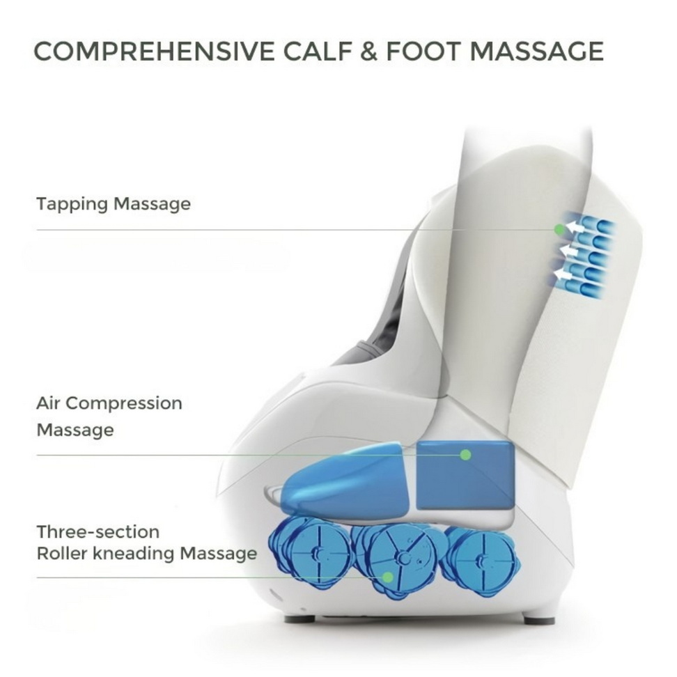 Ultimate Foot & Calf Massager for Daily Relief Body Massage High-End Haven Color : White Ultimate Foot & Calf Massager for Daily Relief Body Massage High-End Haven Color : White