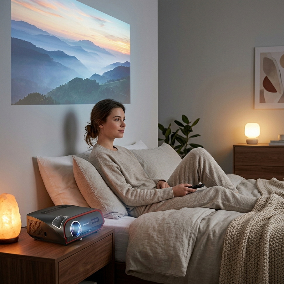 Ultra HD 4K Home Theatre Projector High-End Haven Projectors Color : Black|Gray|White Ultra HD 4K Home Theatre Projector High-End Haven Projectors Color : Black|Gray|White