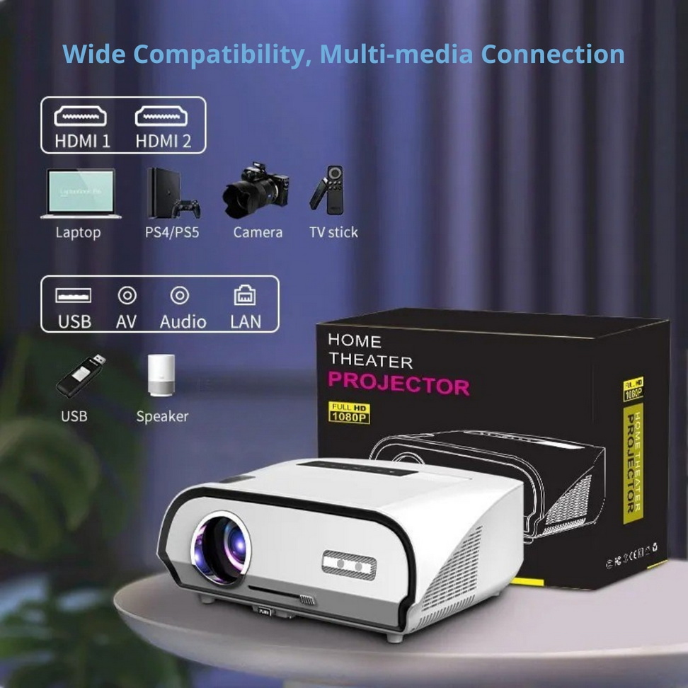 Ultra HD 4K Home Theatre Projector High-End Haven Projectors Color : Black|Gray|White Ultra HD 4K Home Theatre Projector High-End Haven Projectors Color : Black|Gray|White