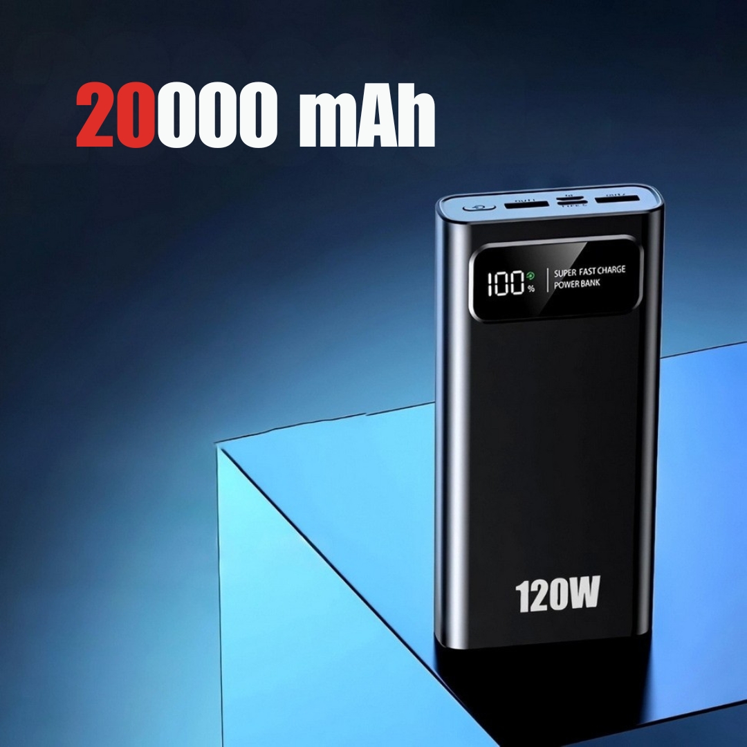 Ultra High‑Capacity 20000mAh Power Bank Power Banks Color : Black|White Ultra High‑Capacity 20000mAh Power Bank Power Banks Color : Black|White