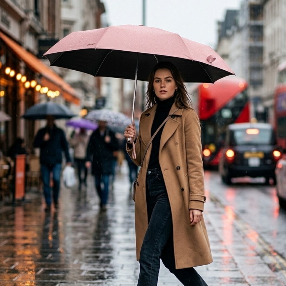 Ultralight Auto-Travel Umbrella 001