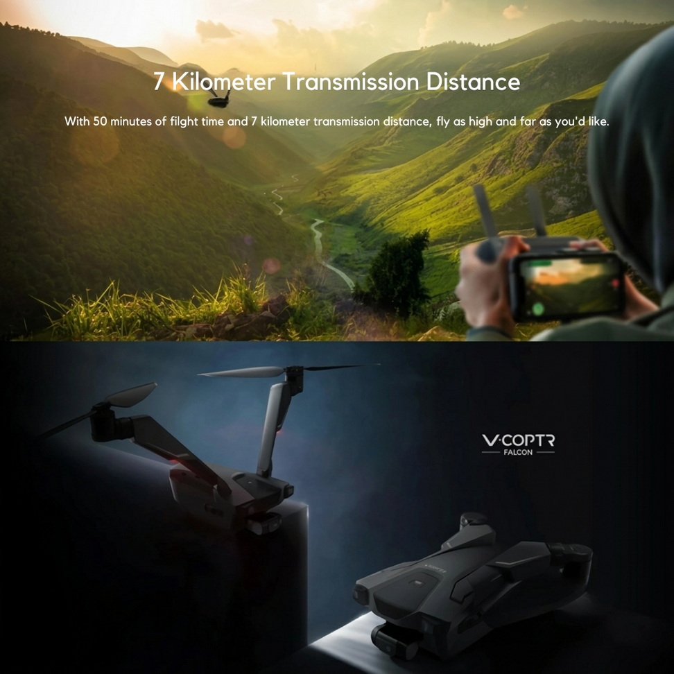 V-Coptr Falcon V-Shaped Bi-Copter 004