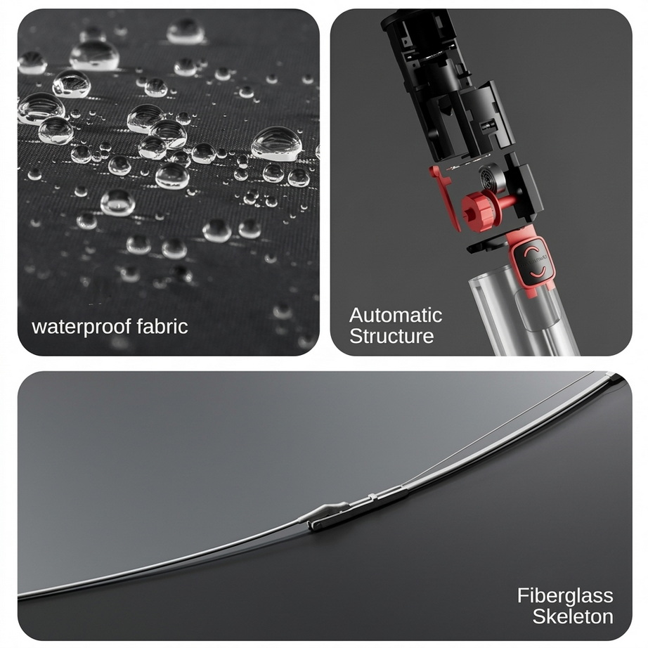 Windproof Reverse Folding Umbrella 003