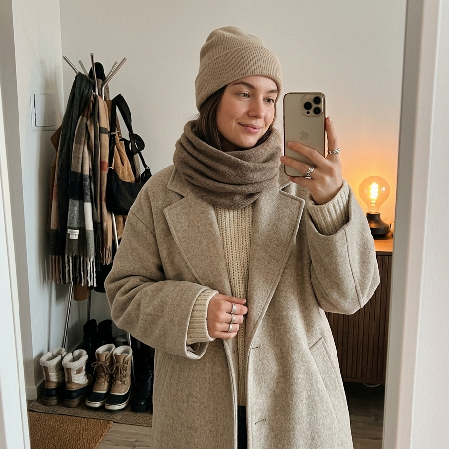 Winter Cashmere Neck Warmer 004
