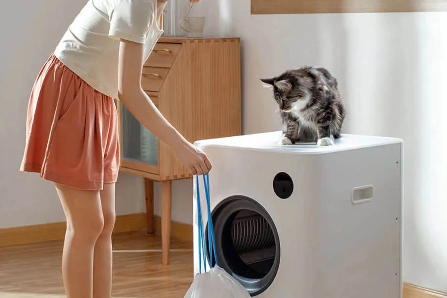 automated litter box