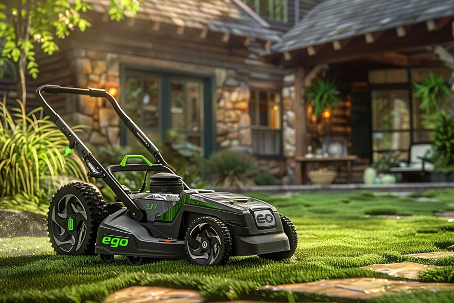 small battery lawn mower