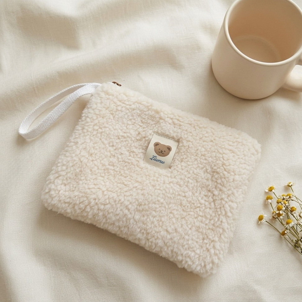 Chic Plush Multi-Purpose Cosmetic Storage Bag 005