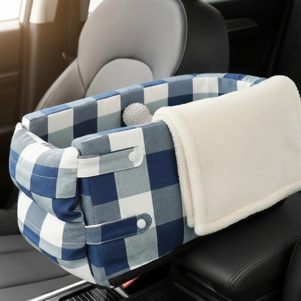 Cozy Travel Dog Car Seat & Portable Bed Napping & Playing New Arrivals Color : Blue |Green |Grey |Black |Beige Cozy Travel Dog Car Seat & Portable Bed Napping & Playing New Arrivals Color : Blue |Green |Grey |Black |Beige