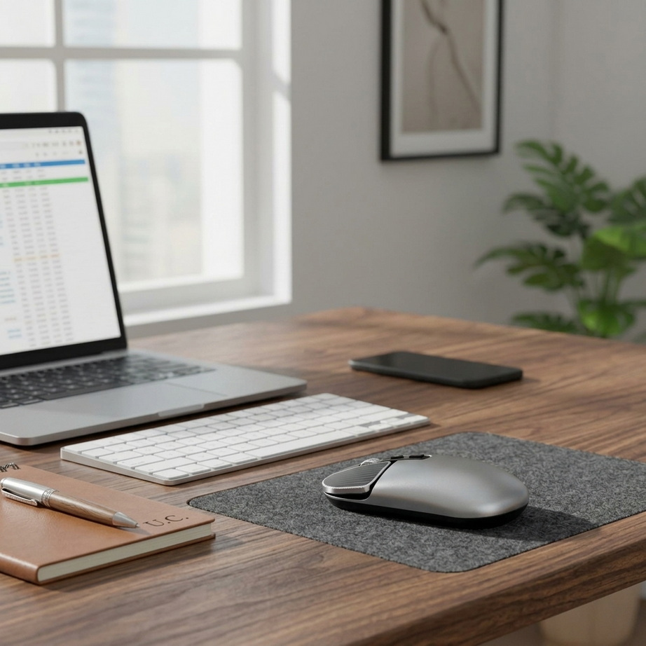 Dual‑Mode Wireless Bluetooth Optical Mouse 002