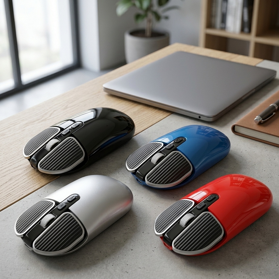 Dual‑Mode Wireless Bluetooth Optical Mouse 003