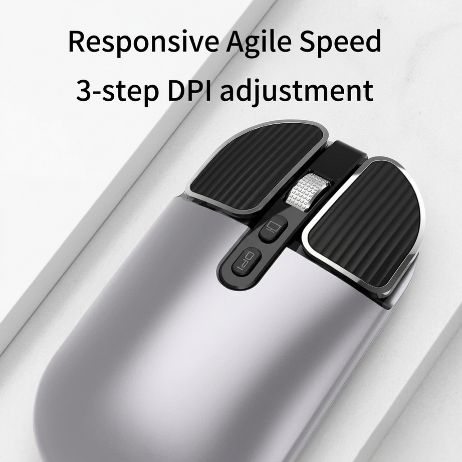 Dual‑Mode Wireless Bluetooth Optical Mouse 006