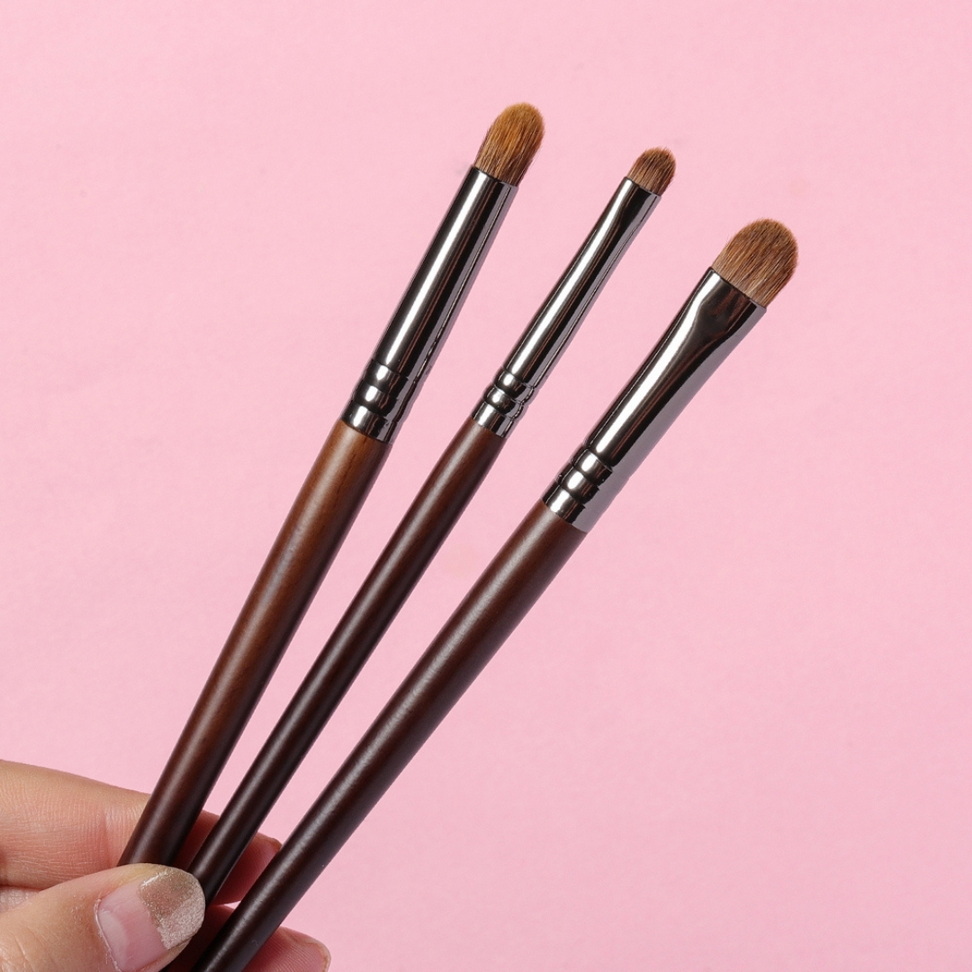 Premium Goat Hair Tapered Blending Makeup Brushes Makeup Color : Dark Brown|Orange|Brown Premium Goat Hair Tapered Blending Makeup Brushes Makeup Color : Dark Brown|Orange|Brown