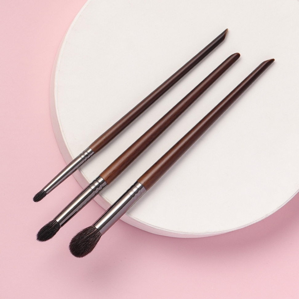 Premium Goat Hair Tapered Blending Makeup Brushes Makeup Color : Dark Brown|Orange|Brown Premium Goat Hair Tapered Blending Makeup Brushes Makeup Color : Dark Brown|Orange|Brown