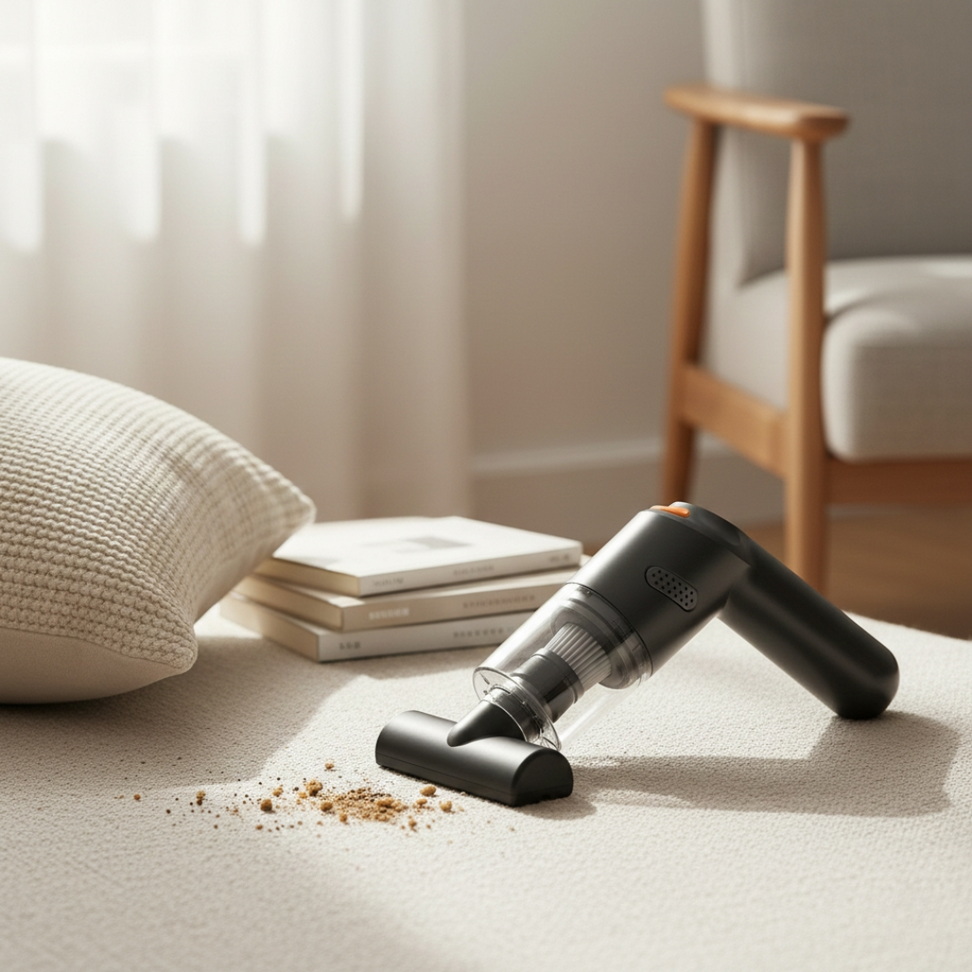 Wireless Handheld Vacuum for Fast Cleanups Car Care Color : White|Green|Black Wireless Handheld Vacuum for Fast Cleanups Car Care Color : White|Green|Black