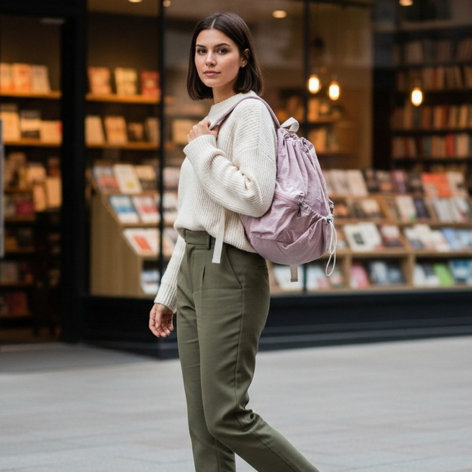 Ruched Nylon Backpack Backpacks New Arrivals Color : Khaki|Blue|Black|Pink|Green|Chocolate Ruched Nylon Backpack Backpacks New Arrivals Color : Khaki|Blue|Black|Pink|Green|Chocolate